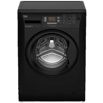 Beko EcoSmart WMB81243LB A+++ 8kg 1200 Spin Washing Machine in Black